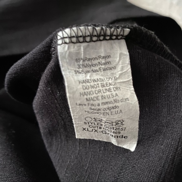 Fashion Nova Black Cut Out Chest Mini Dress - Picture 10 of 11